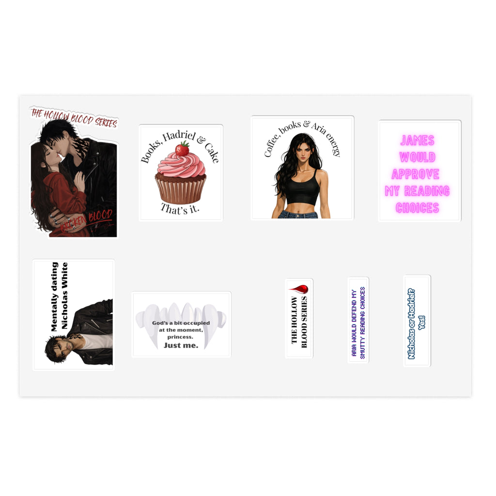 HOLLOW BLOOD SERIES Sticker Sheet